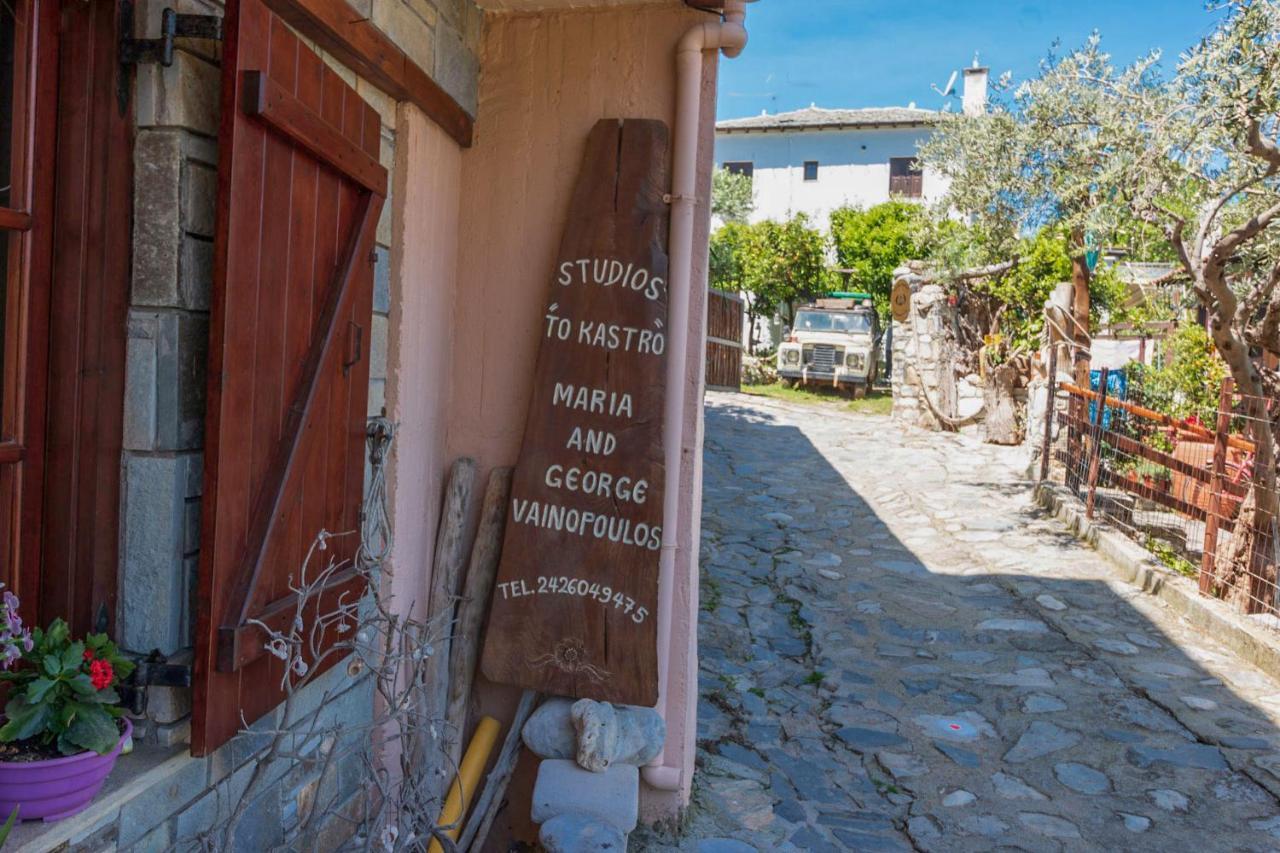 Kastro Studios Damouchari Bagian luar foto